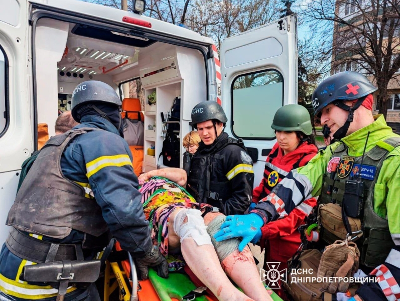 Двоє важких: стан поранених у Дніпрі та Кривому Розі на сьогодні
