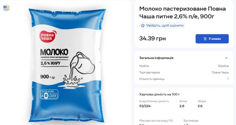 В Україні перепишуть ціни на молоко: скільки коштує зараз