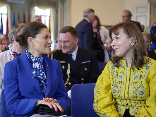 Кронпринцеса Швеції у Стокгольмі взяла участь у заході на підтримку української культури