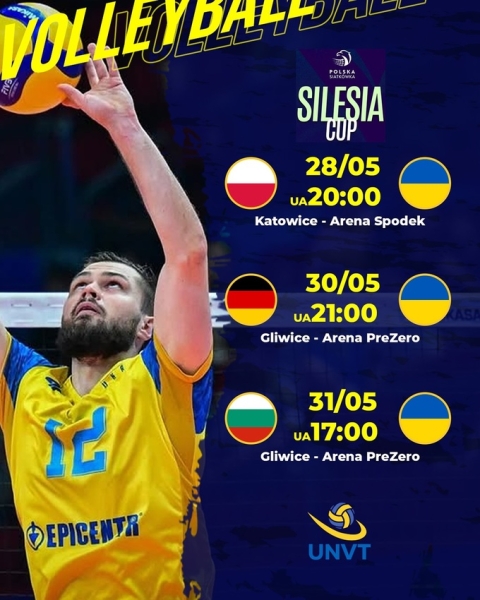 Збірна України стартує на турнірі в Польщі. Склад команди і розклад матчів