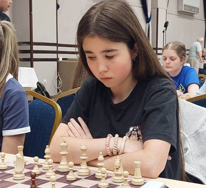 Юна криворізька шахістка стала віцечемпіонкою України