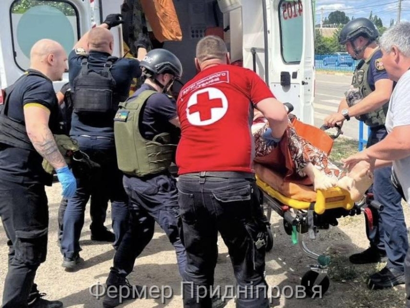 У Нікополі від удару дрона окупантів постраждав 71-річний чоловік