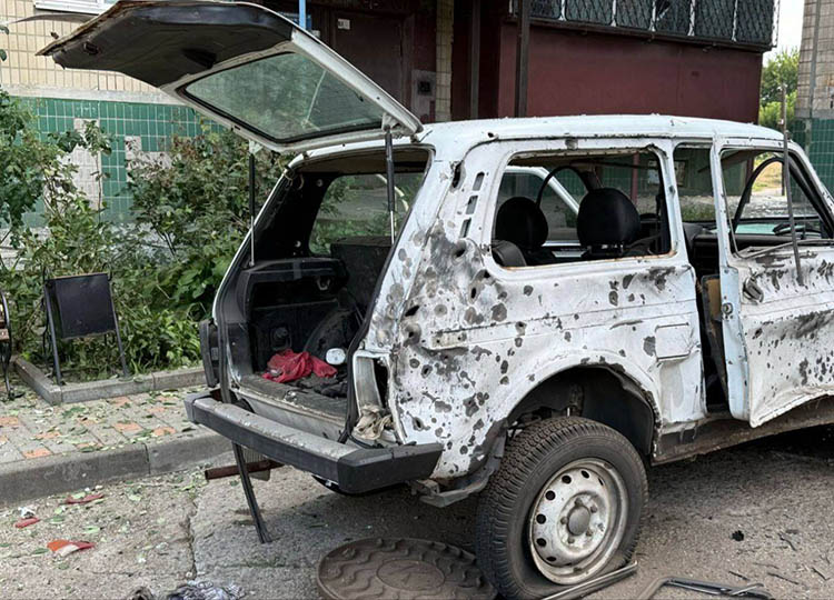 На Дніпропетровщині ворог пошкодив п’ятиповерхівки, приватні будинки, господарські споруди