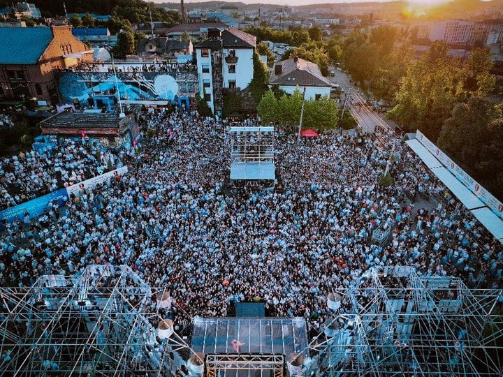«Океан Ельзи» зібрав 7,7 млн грн на дрони та РЕБи під час концертів у Львові
