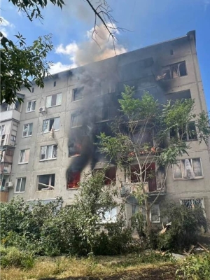 Ворог накрив вогнем артилерії житлову забудову Костянтинівки: є поранені 