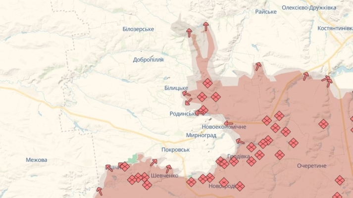 Генштаб: На Покровському напрямку ситуація стабілізується, росіян беруть в полон 