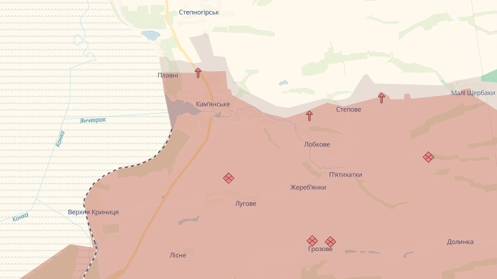 Літній наступ росіян у Запорізькій області: противник захопив Камʼянське  